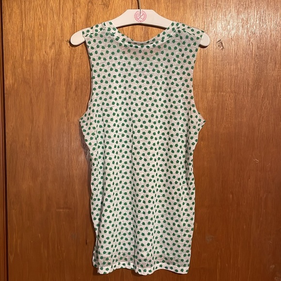 •GRAYSON/THREADS•NWOT 4-LEAF CLOVER ST. PATTY'S DAY MUSCLE TEE TANK TOP SMALL - Picture 4 of 7